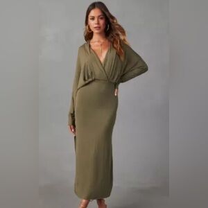 Draped maxi dress VICI